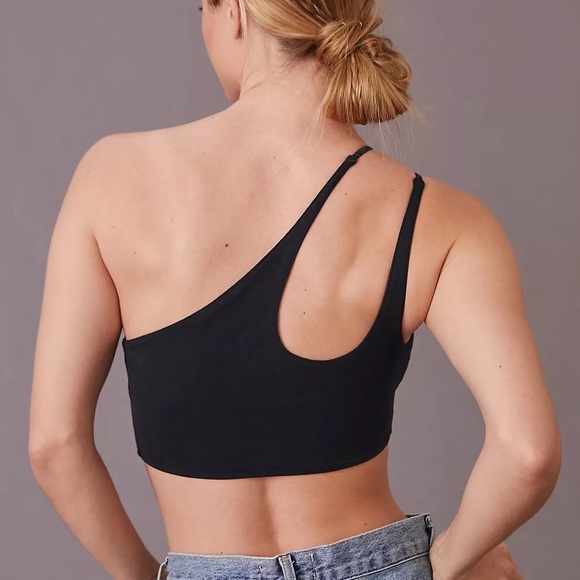 Anthropologie Cut-Out Crop Top (S) - Picture 1 of 7